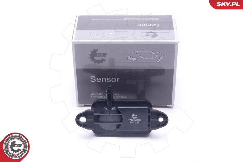 Sensor, exhaust pressure